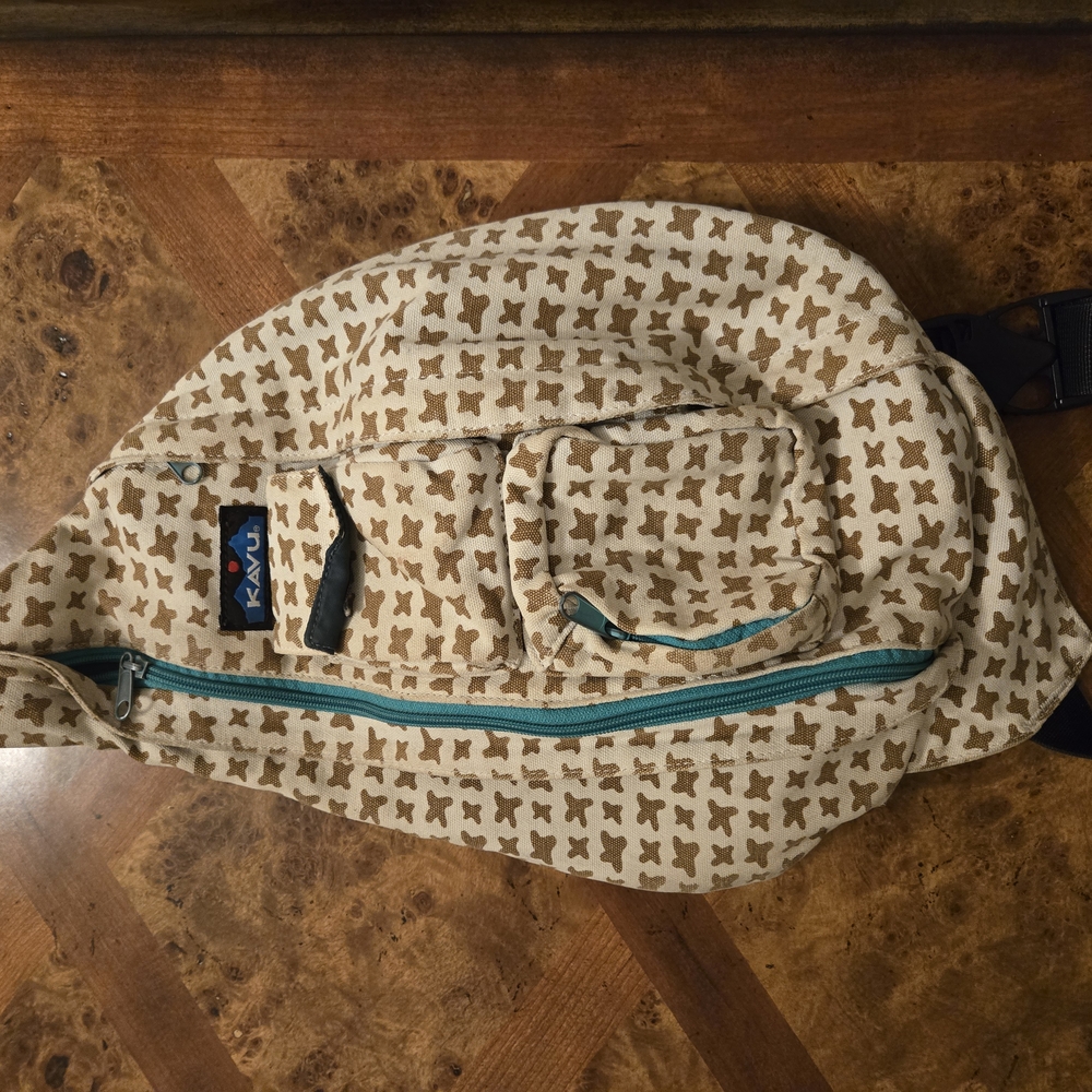 KAVU Tan Sling Bag